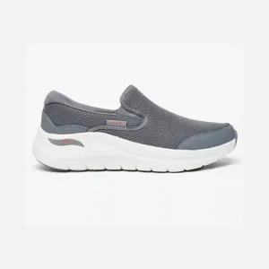 Skechers Arch Fit 2.0 - Vallo Men's Walking Shoes -Charcoal