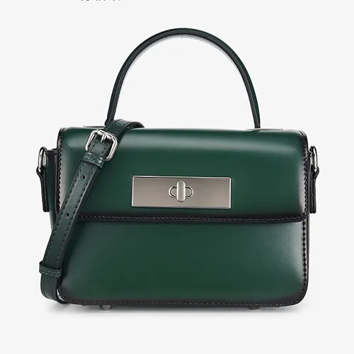 Small Leather Womens Satchel Bags Purses