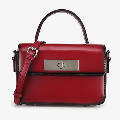 Small Leather Womens Satchel Bags Purses