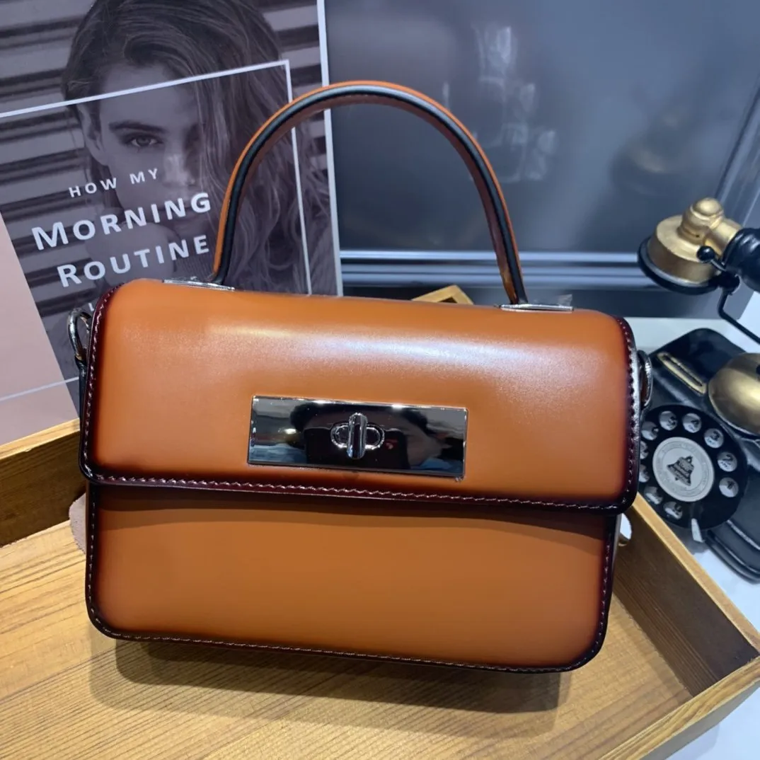 Small Leather Womens Satchel Bags Purses