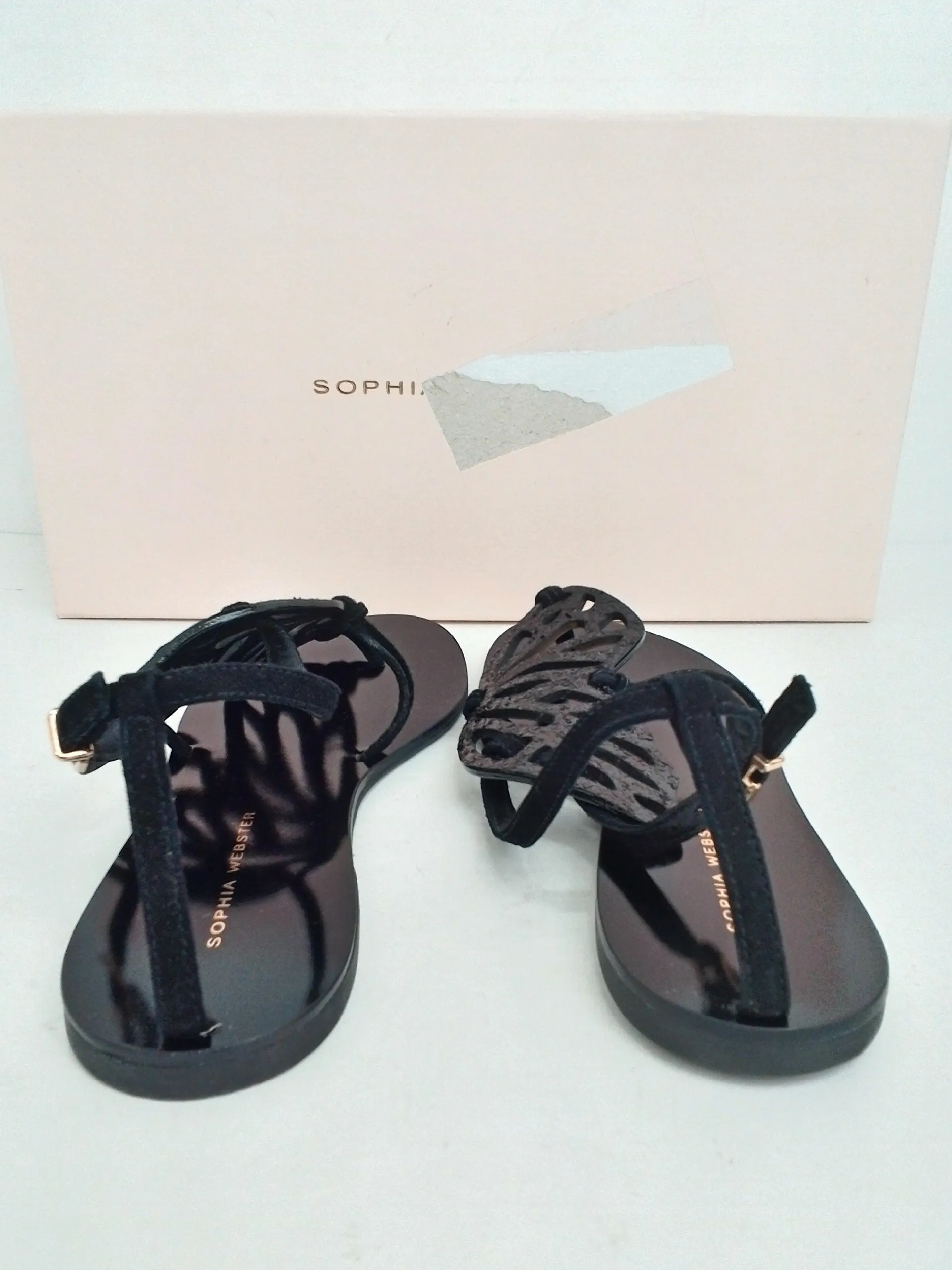 Sophia Webster Women's Black Sandals Size 36.5