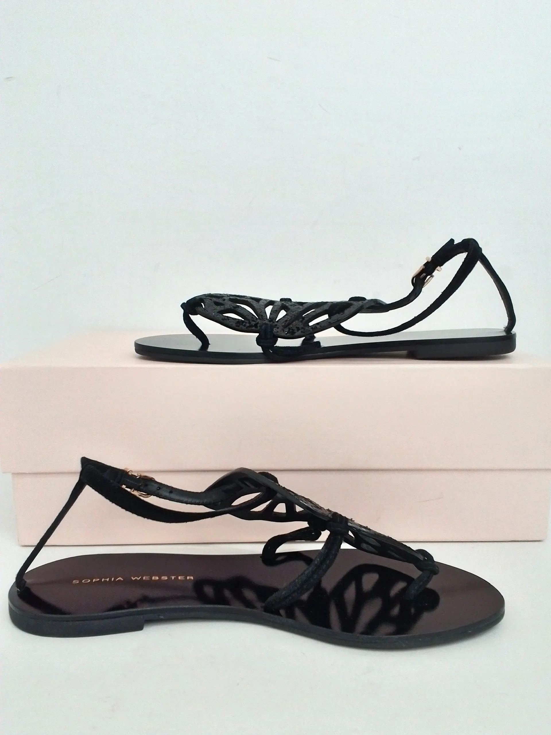 Sophia Webster Women's Black Sandals Size 36.5