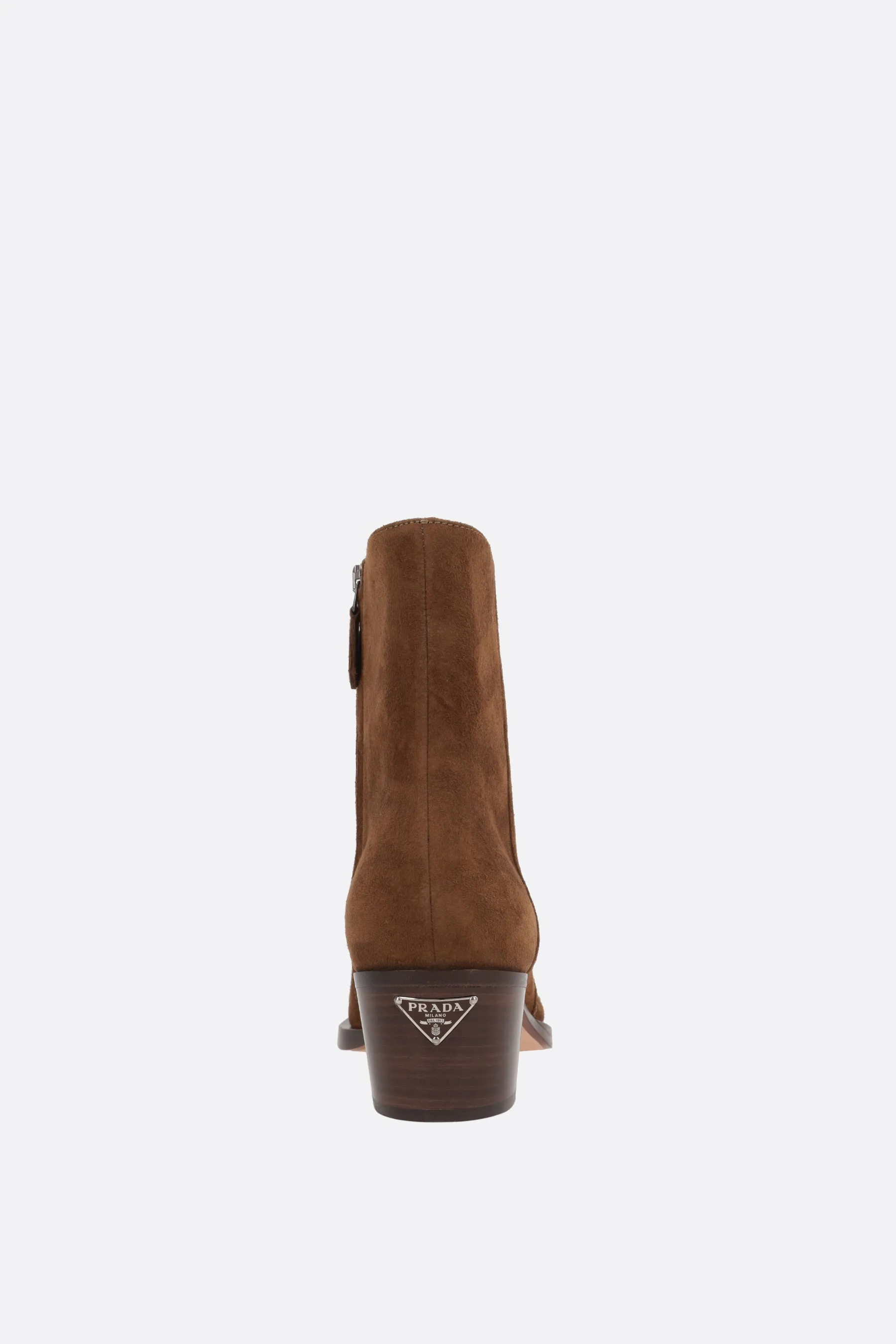 Suede Western Boots