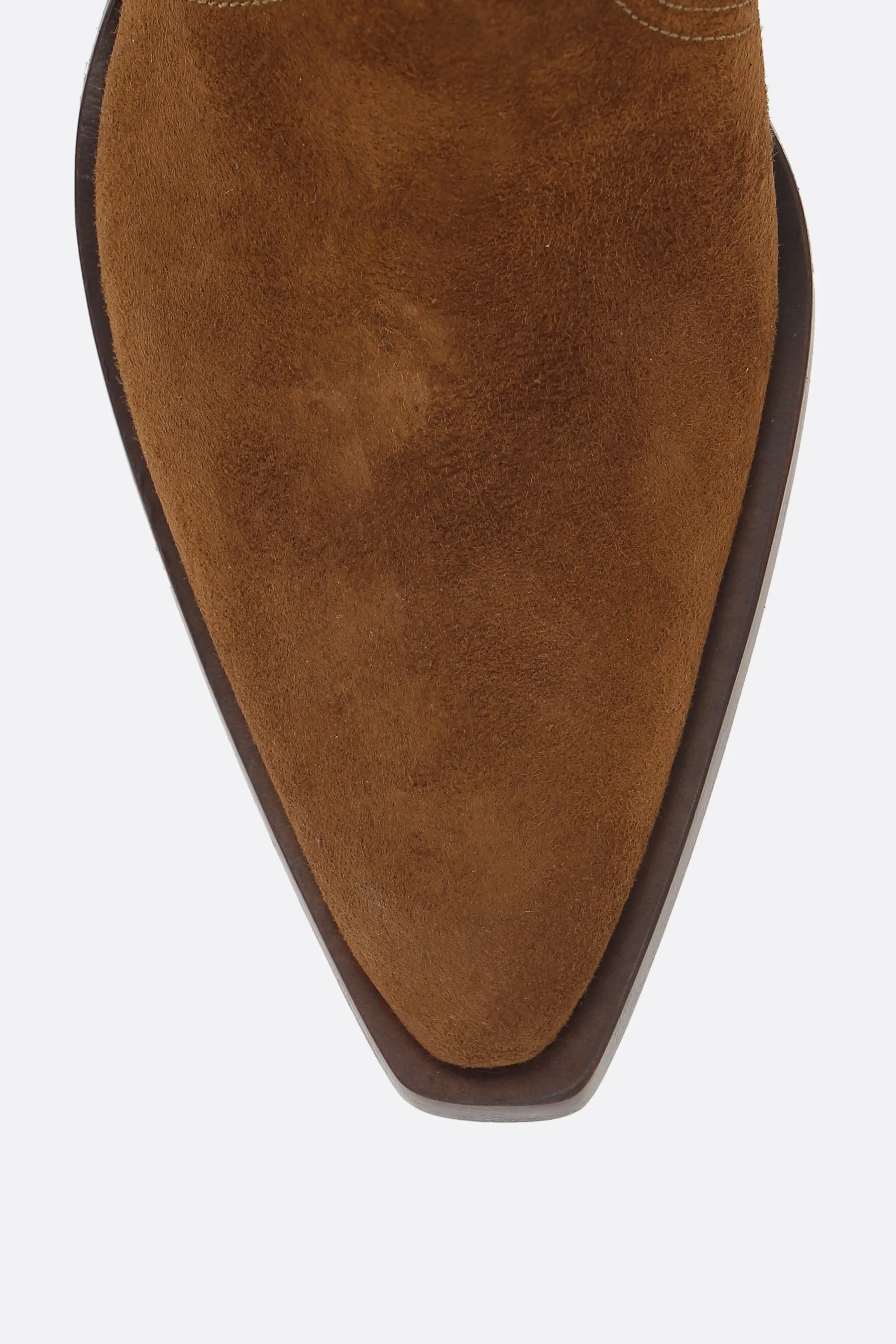Suede Western Boots
