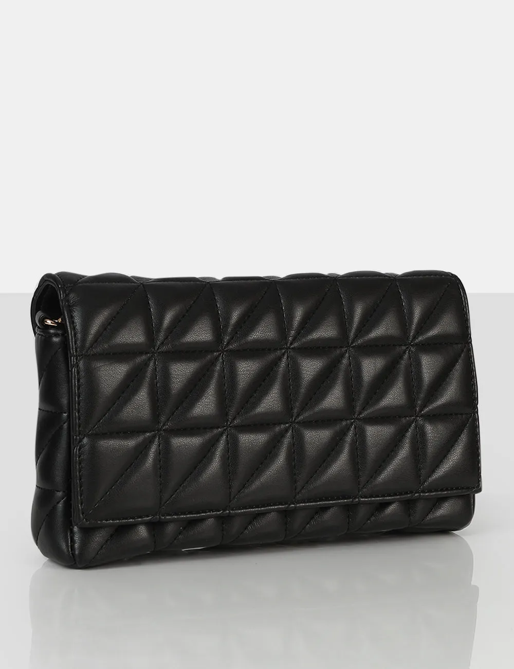 The Kahlo Black Gold Chain Shoulder Mini Bag