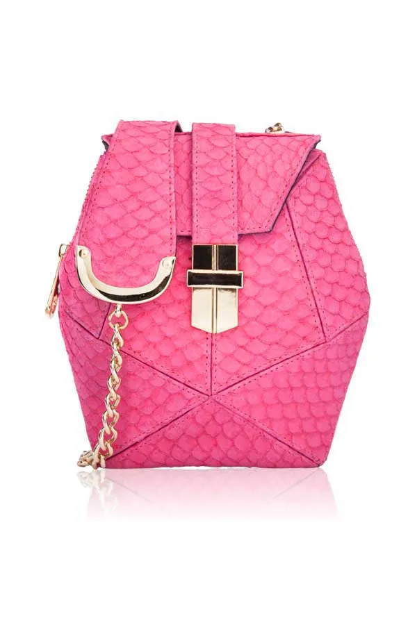 TILAPIA ATOMIC MINI BOX BAG IN PINK
