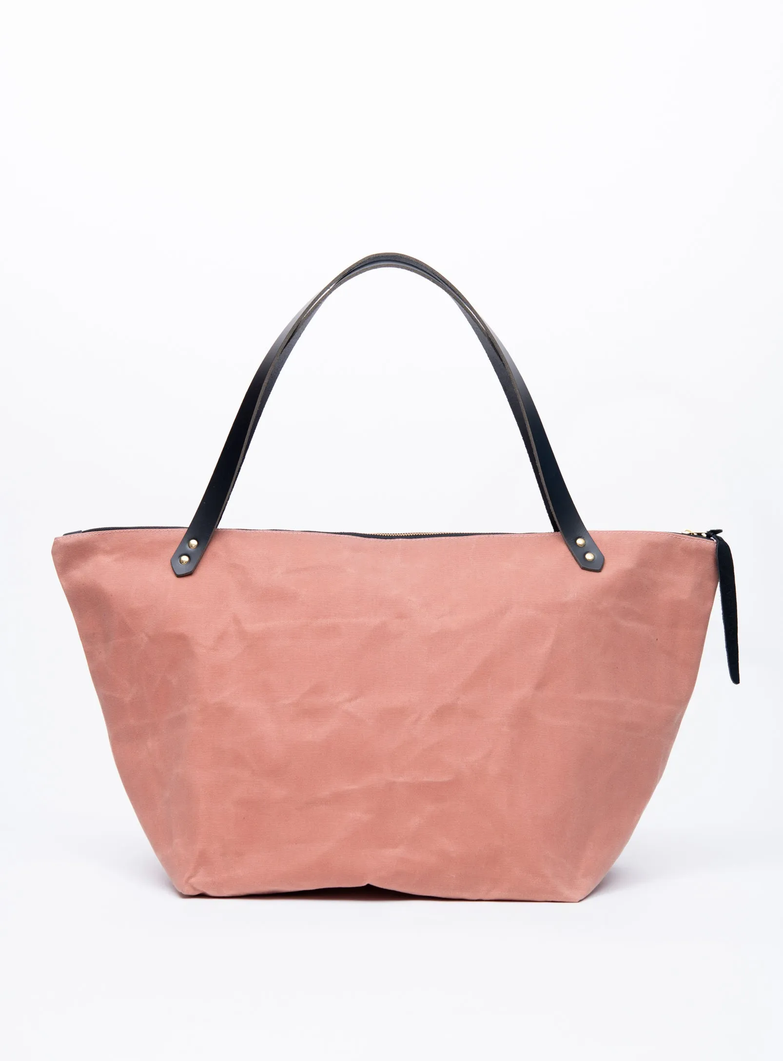 Travel bag in waxed canvas FRONTENAC model