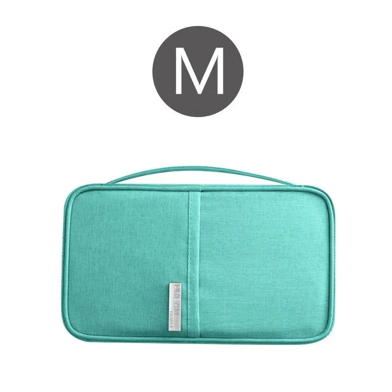 Travel Passport Cover Waterproof Passport holder Holder Multi-Function ID Document Wallet Organizer Credit Card Accessories