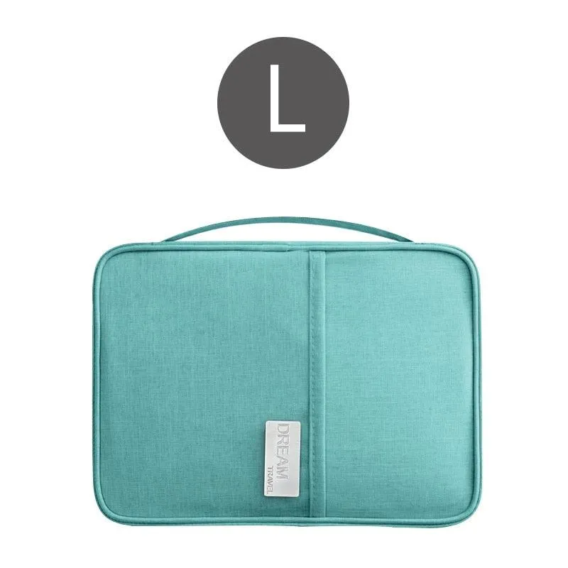 Travel Passport Cover Waterproof Passport holder Holder Multi-Function ID Document Wallet Organizer Credit Card Accessories