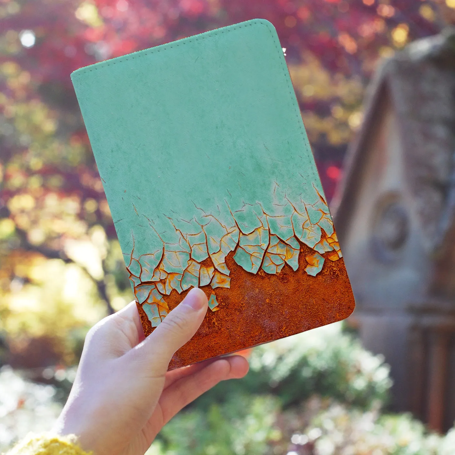 Travel Wallet - Rusted Metal