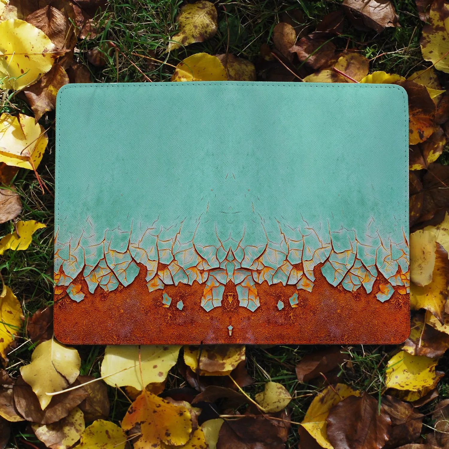 Travel Wallet - Rusted Metal