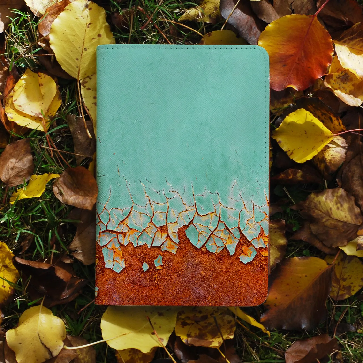 Travel Wallet - Rusted Metal