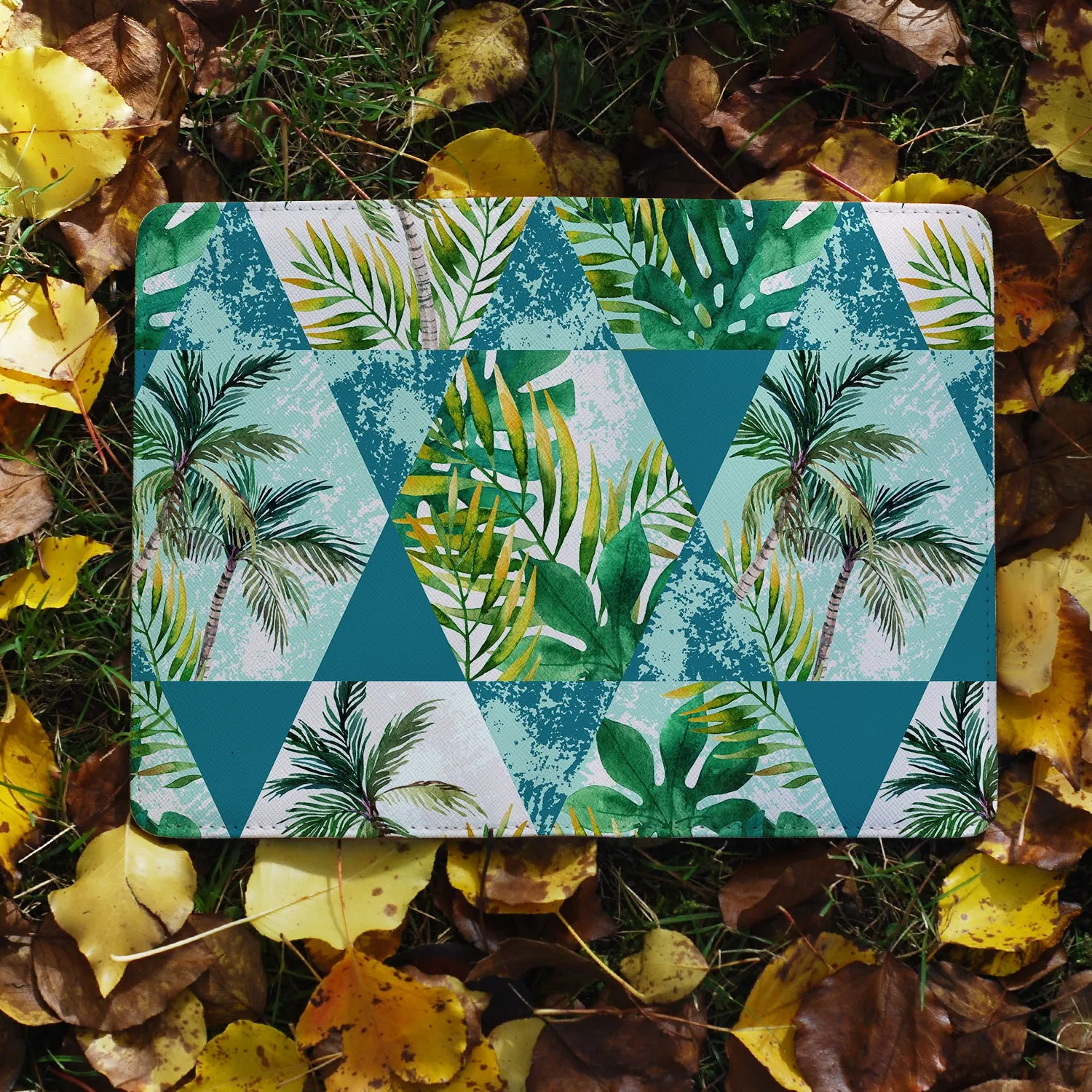 Travel Wallet - Tropical Leaves