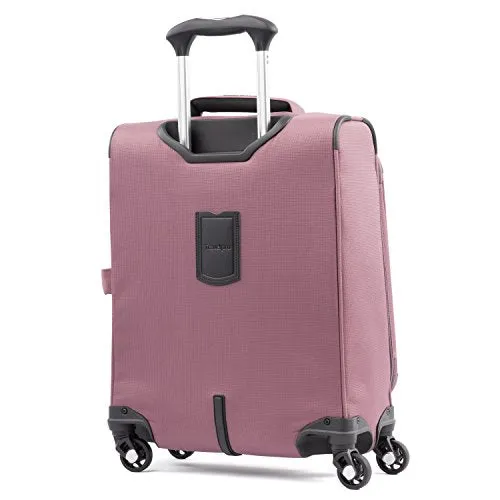 Travelpro Maxlite 5 | 3-Pc Set | Int'L Carry-On & 25" Exp. Spinners With Travel Pillow (Dusty Rose)