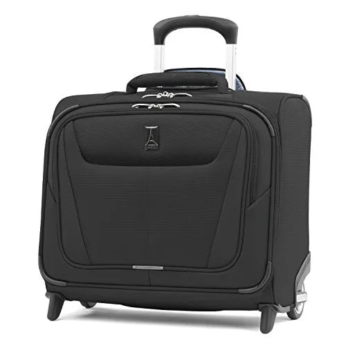 Travelpro Maxlite 5 | 4-Pc Set | Rolling Tote, 25" & 29" Exp. Spinners With Travel Pillow (Black)