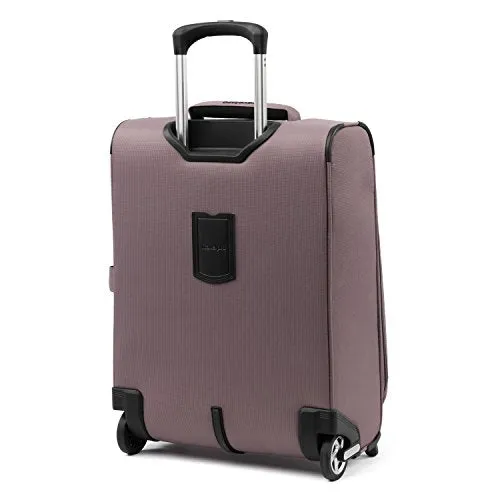 Travelpro Maxlite 5 | 4-PC Set | Soft Tote, Underseater & Int'l Carry-On Rollaboard with Travel Pillow (Dusty Rose)