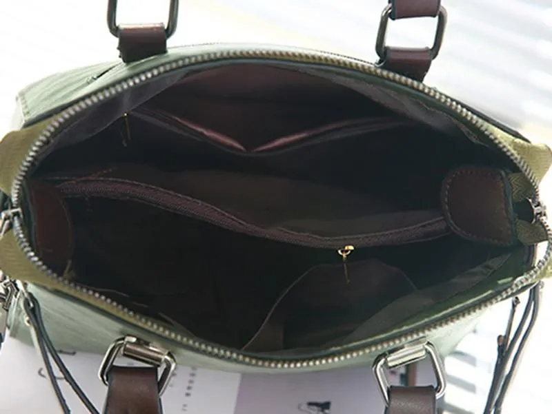 Vintage PU Leather Ladies HandBags Women Messenger Bag Tote Tassel Designer Cross body Shoulder Hot
