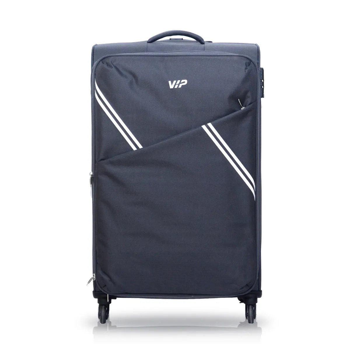 VIP Verona 59cm,4 Wheel Cabin  Trolley, Grey, VERONA59GR