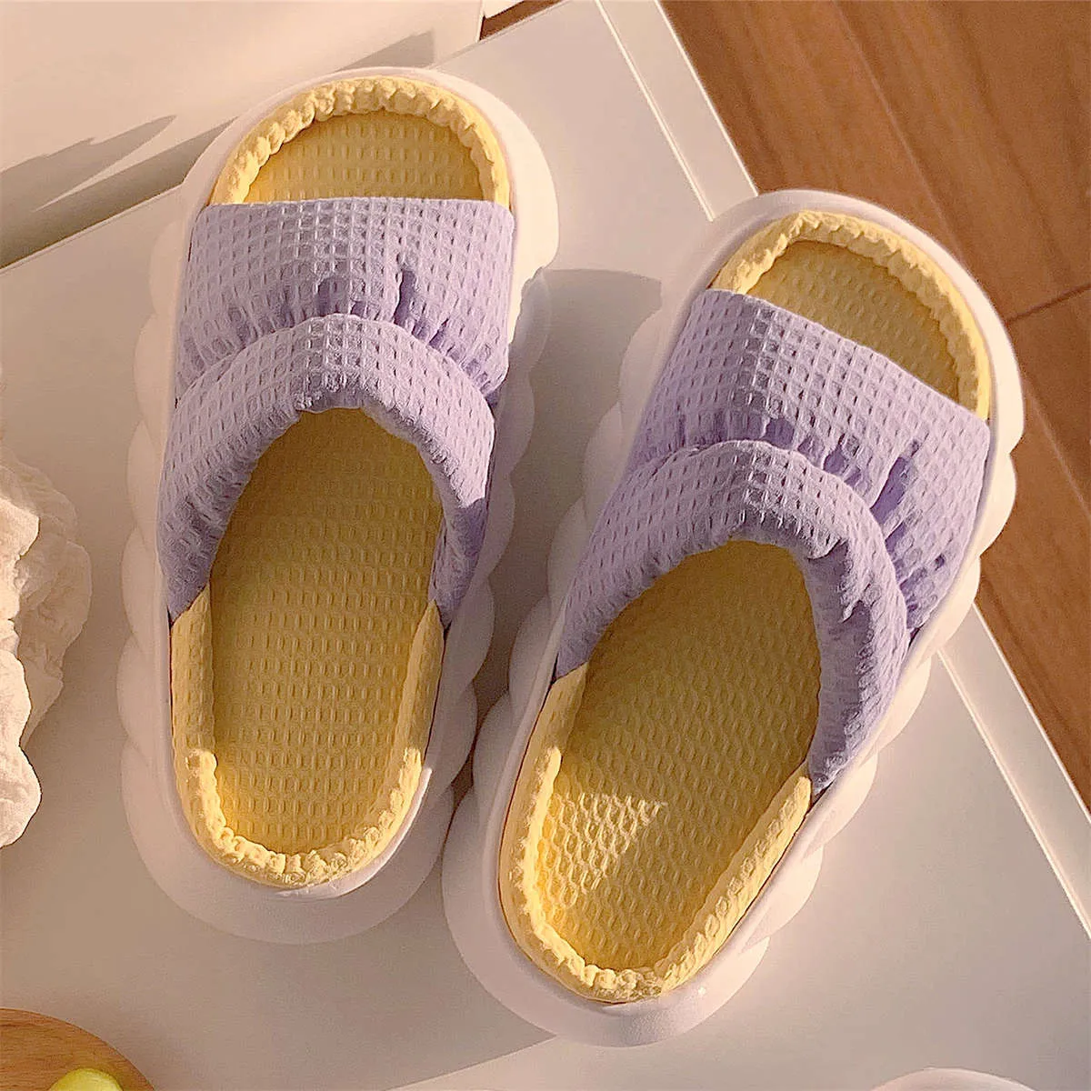 Women&#39;s Slippers Summer Four Seasons Indoor Home Sandals and Slippers Cute Cartoon Milk Cow House Slippers Funny Shoes