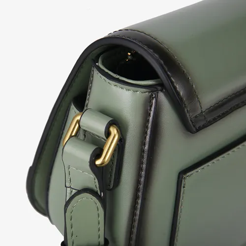 Womens Leather Small Saddle Bags Purses