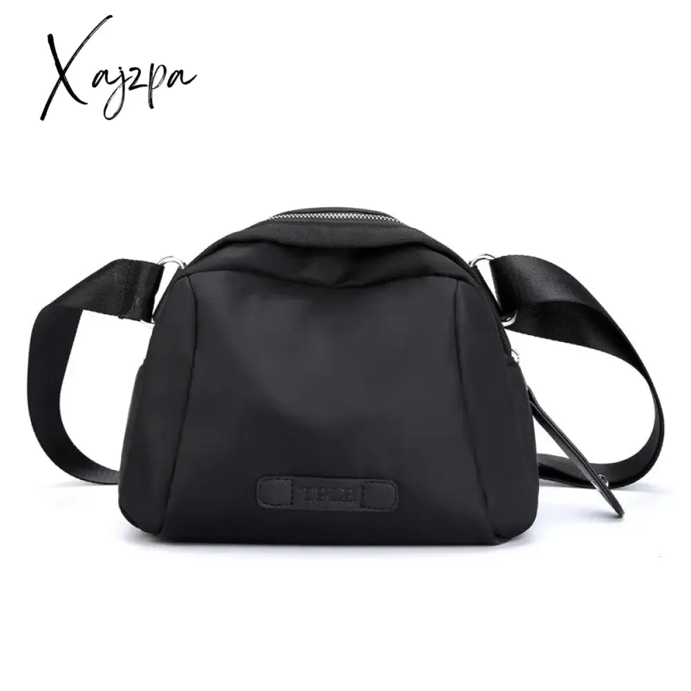 Xajzpa - Shoulder Bags For Women Fashion Small Solid Crossbody Bag Black Travel Purses And Luxury Handbags Designer Bolsa Feminina